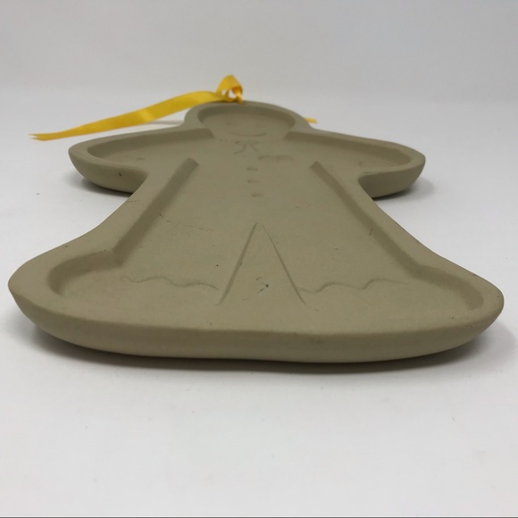 1997 Gingerbread Man Stoneware Mold Xmas Christmas - Picture 6 of 7